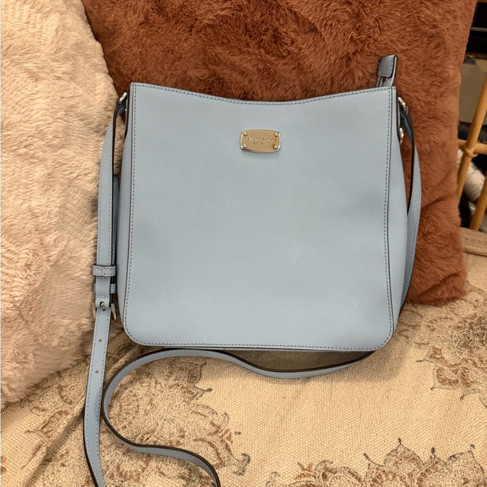Michael Kors Baby Blue Crossbody Bag